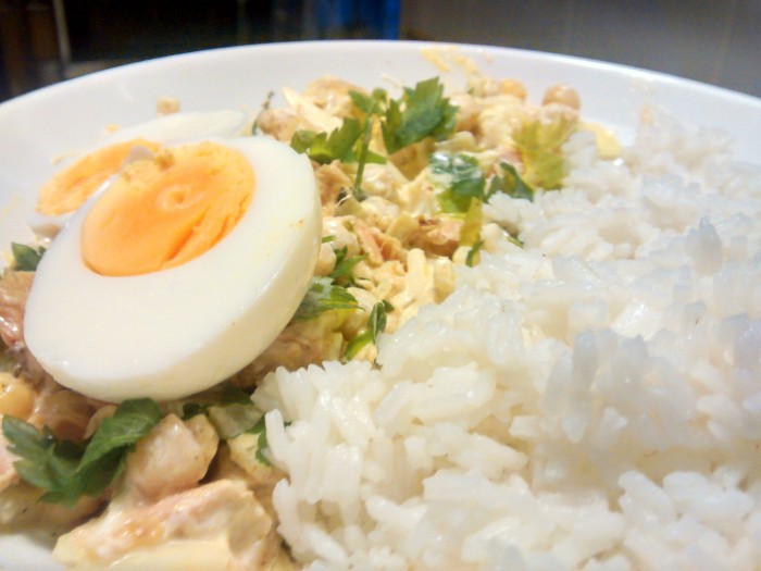 salada de arroz